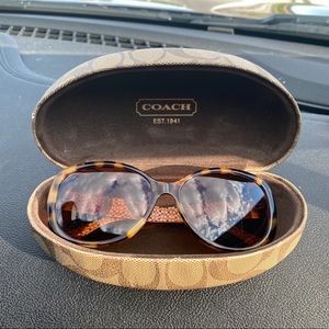 Hardly Used Brown Coach Sunglasses